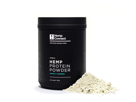 Hemp Connect Hemp Protein Powder Vanilla 500g
