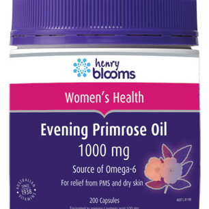 Henry Blooms Evening Primrose Oil 200 Capsules
