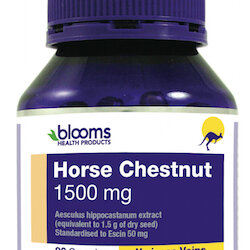 Henry Blooms Horse Chestnut 1500mg 90 Capsules