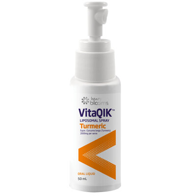 Henry Blooms VitaQIK Liposomal Turmeric Oral Spray 50mL