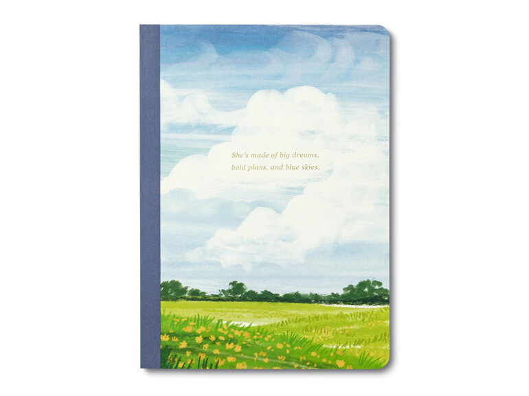 Her Words Journal She's Made of Big Dreams compendium notebook empower