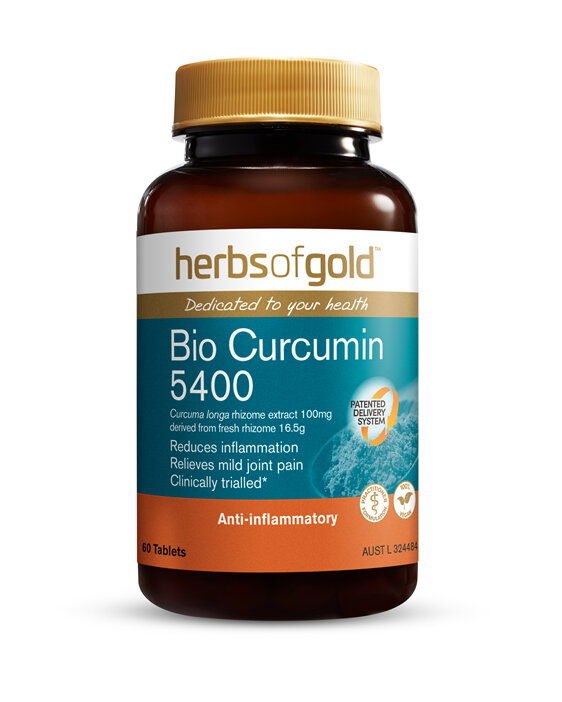 Herbs Of Gold Bio Curcumin 5400 60 Tablets