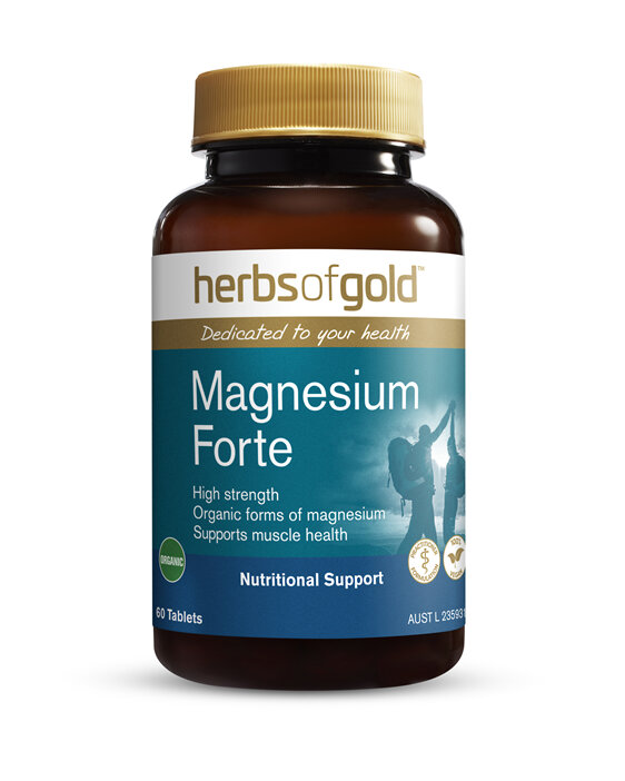 Herbs Of Gold Magnesium Forte 60 Tablets