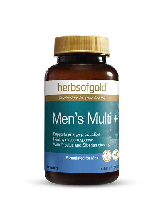 Herbs Of Gold Men's Multi+ 30 Tablets