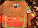 Hey Duggee Explore & Snore Camping Talking Singing Plush with Sticky Stick