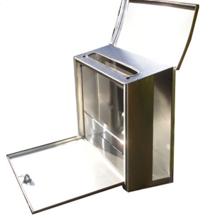 High Quality Stainless Steel Wall/Fence Mount  Letterbox