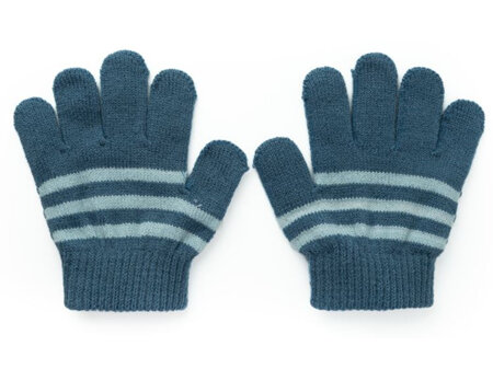 HIHOP Strp Gloves 1-2yr Winter Blue