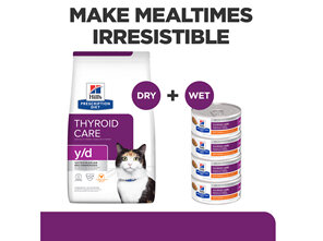 Hills PD y/d Thyroid Care Canned Cat Food