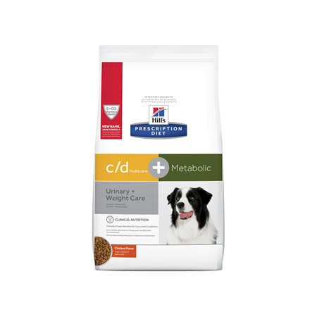 Hill's Prescription Diet c/d Multicare + Metabolic + Urinary Weight Care Dry Dog Food Chicken