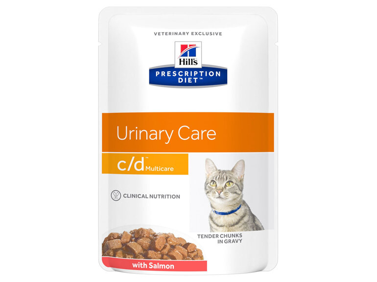 Hill's Prescription Diet c/d Multicare Salmon Cat food pouches