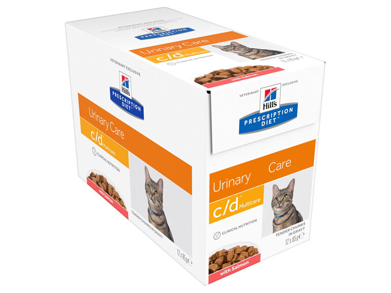 Hill's Prescription Diet c/d Multicare Salmon Cat food pouches