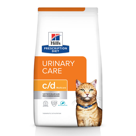 Hill's Prescription Diet c/d Multicare Urinary Care Ocean Fish Dry Cat Food