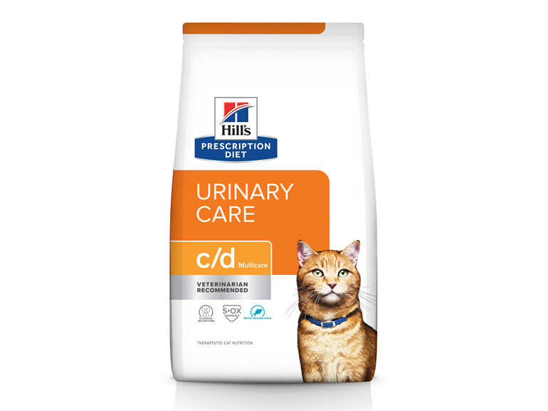 Hill's Prescription Diet c/d Multicare Urinary Care Ocean Fish Dry Cat Food