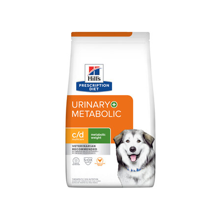 Hill's Prescription Diet c/d Multicare Urinary + Metabolic Weight Dry Dog Food 3.86kg