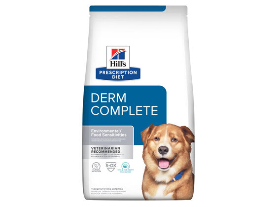 Hill's Prescription Diet Derm Complete Environmental Food Sensitivities Dry Dog Food