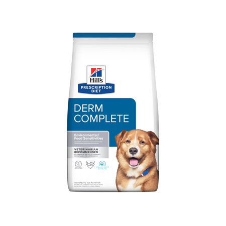 Hill's Prescription Diet Derm Complete Environmental Food Sensitivities Dry Dog Food