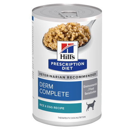 Hill's Prescription Diet Derm Complete Environmental & Food Sensitivities Wet Dog Food