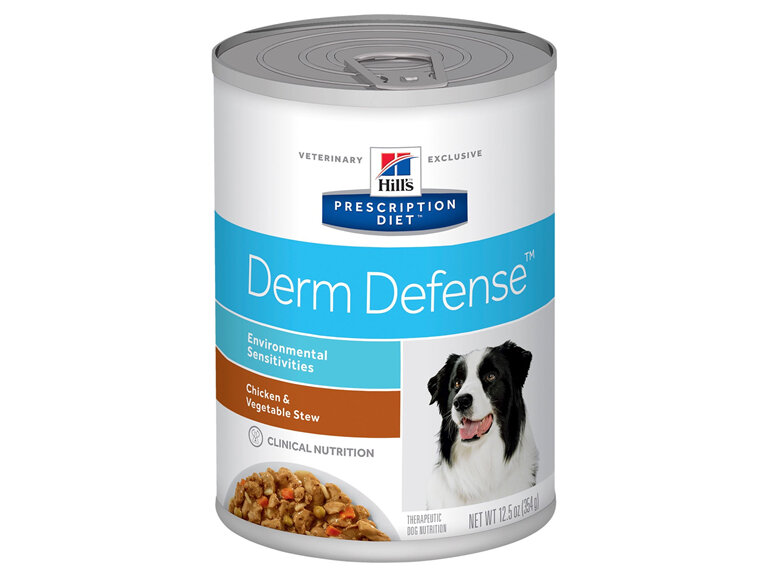 Hill's Prescription Diet Derm Defense Chicken and Vegetable Stew Canned Dog Food