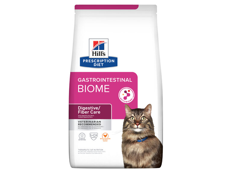 Hill's Prescription Diet Gastrointestinal Biome Digestive Fibre Care with Chicken Dry Cat Food