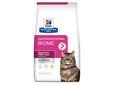 Hill's Prescription Diet Gastrointestinal Biome Digestive Fibre Care with Chicken Dry Cat Food