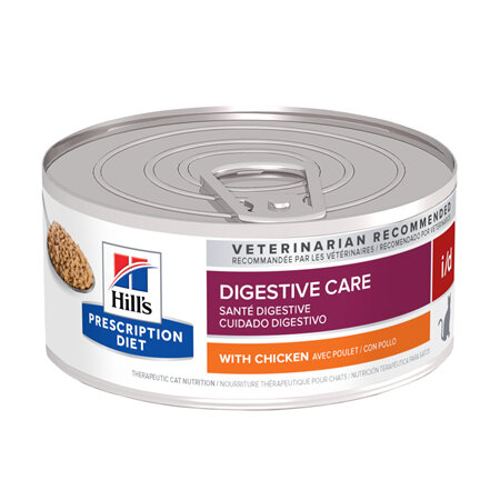 Hill's Prescription Diet i/d Digestive Care Canned Cat Food 24x156g