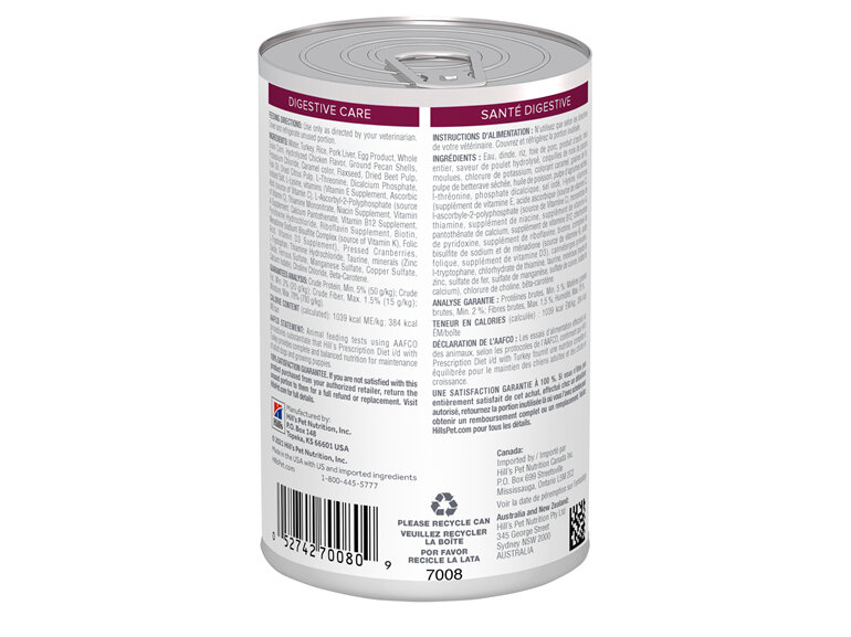 Hill's Prescription Diet i/d Digestive Care Canned Dog Food 370g