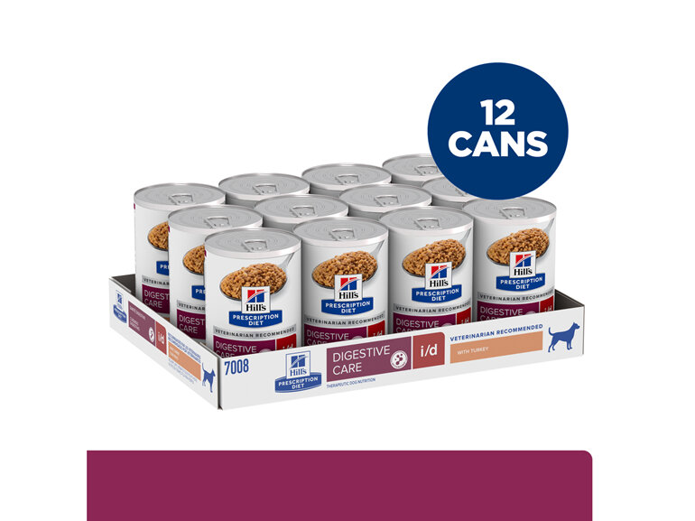 Hill's Prescription Diet i/d Digestive Care Canned Dog Food 12x370g