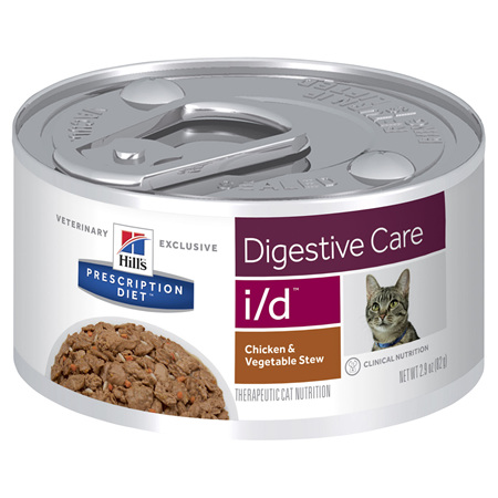 Hill's Prescription Diet i/d Digestive Health Support Chicken & Vegetable Stew Canned Cat Food