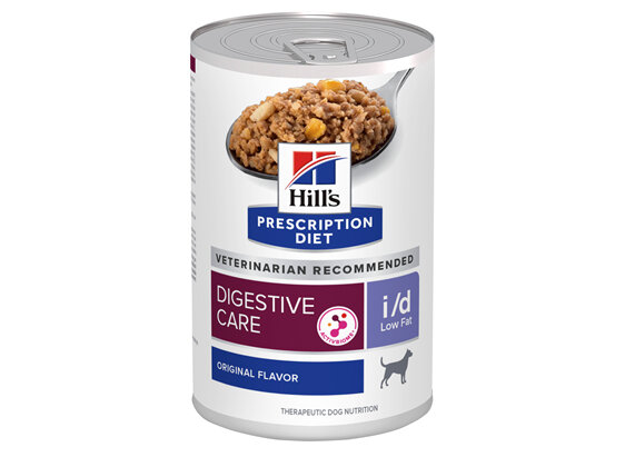 Hill's Prescription Diet i/d Low Fat Digestive Care Canned Dog Food 12x370g