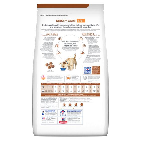 Hill's Prescription Diet k/d Kidney Care Dry Dog Food