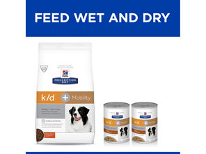 Hill's Prescription Diet k/d Kidney Care + Mobility Dry Dog Food