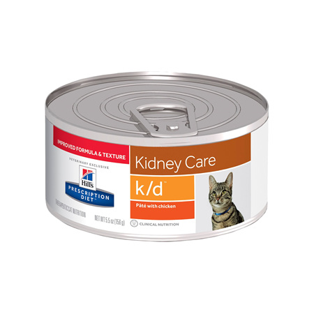 Hill's Prescription Diet k/d Kidney Care Pâté with Chicken Canned Cat Food
