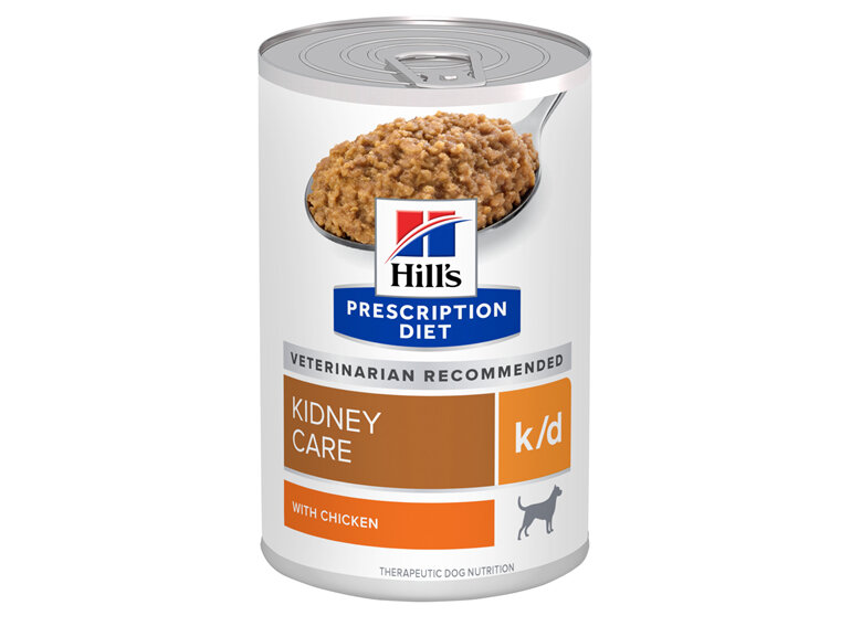 Hill's Prescription Diet k/d Kidney Care with Chicken Canned Dog Food 12x370g