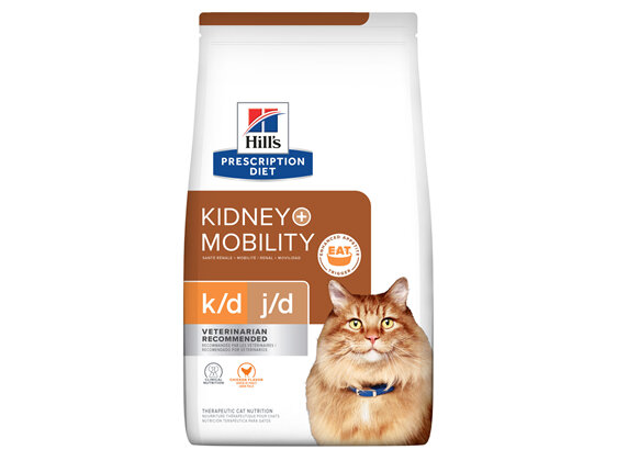 Hill's Prescription Diet k/d Kidney + j/d Mobility Care Dry Cat Food