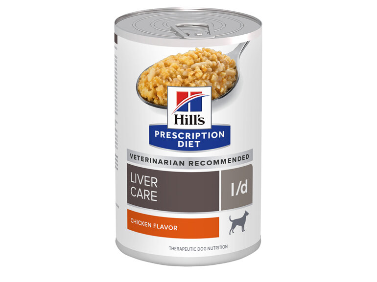 Hill's Prescription Diet l/d Liver Care Cans Canned Dog Food 12x370g