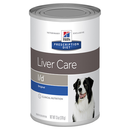 Hill's Prescription Diet l/d Liver Care Cans Canned Dog Food 12x370g
