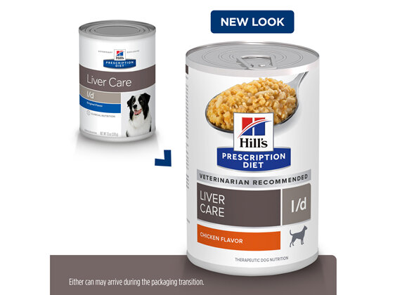 Hill's Prescription Diet l/d Liver Care Cans Canned Dog Food 12x370g