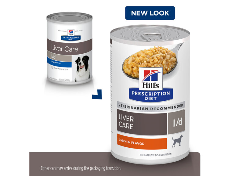 Hill's Prescription Diet l/d Liver Care Cans Canned Dog Food 12x370g