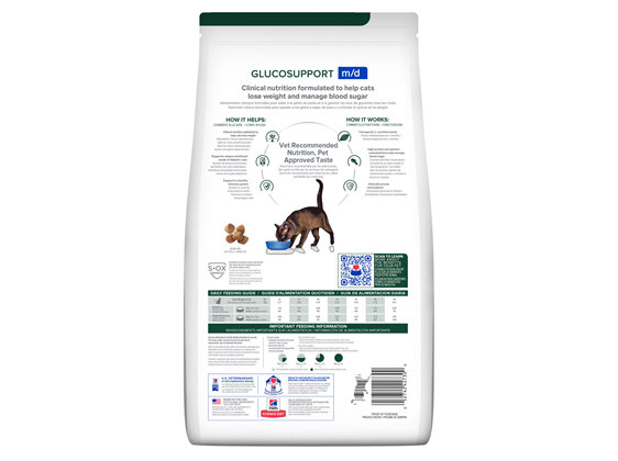 Hill's Prescription Diet m/d GlucoSupport Dry Cat Food