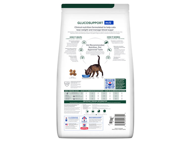 Hill's Prescription Diet m/d GlucoSupport Dry Cat Food