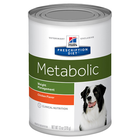 Hill's Prescription Diet Metabolic Weight Management Canned Dog Food, 370g, 12 Pack