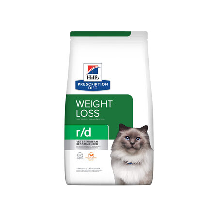 Hill's Prescription Diet r/d Weight Reduction Chicken Flavour Dry Cat Food
