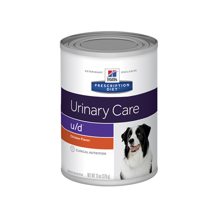 Hill's Prescription Diet u/d Urinary Care Canned Dog Food, 370g, 12 Pack