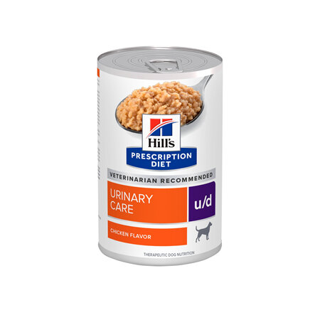 Hill's Prescription Diet u/d Urinary Care Canned Dog Food 12x370g