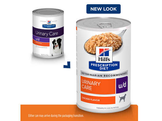 Hill's Prescription Diet u/d Urinary Care Canned Dog Food 12x370g