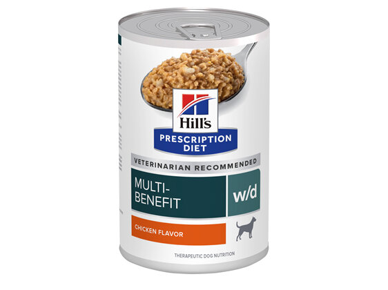 Hill's Prescription Diet w/d Multi-Benefit Canned Dog Food 12x370g