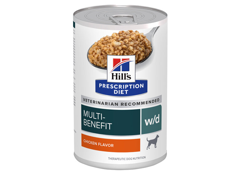 Hill's Prescription Diet w/d Multi-Benefit Canned Dog Food 12x370g