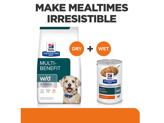 Hill's Prescription Diet w/d Multi-Benefit Canned Dog Food