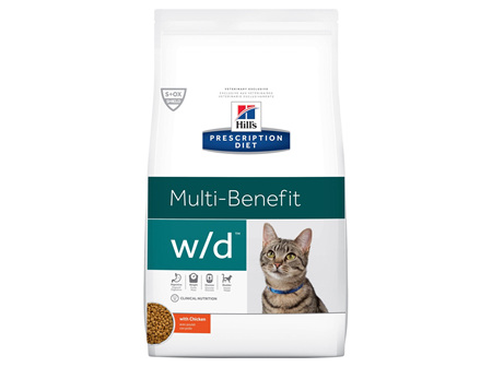 Hill's Prescription Diet w/d Multi-Benefit Dry Cat Food