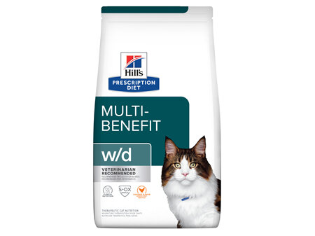 Hill's Prescription Diet w/d Multi-Benefit Dry Cat Food